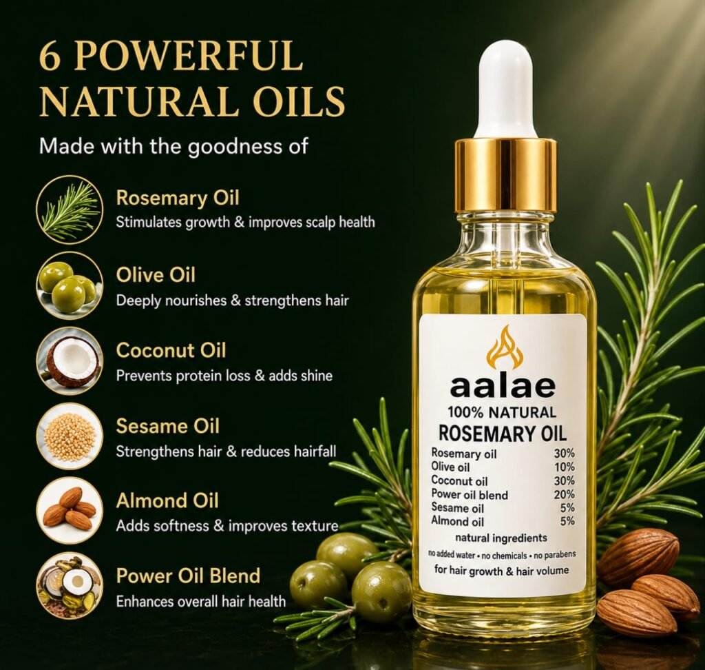 Aalae 30% Rosemary Hair Oil — image 3