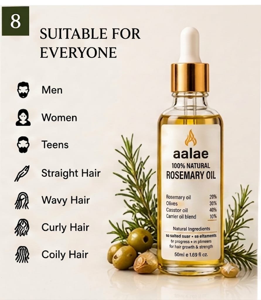 Aalae 20% Rosemary Hair Oil — image 8