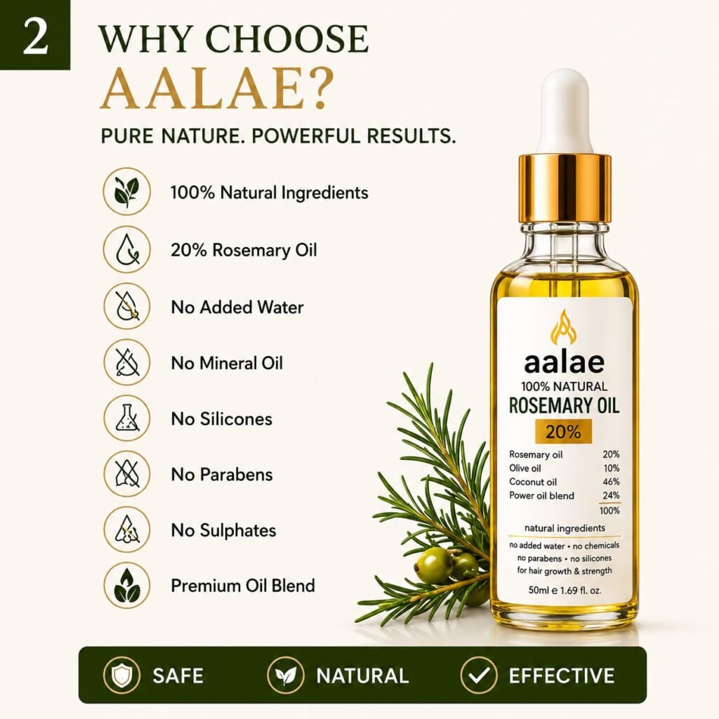 Aalae 20% Rosemary Hair Oil — image 2