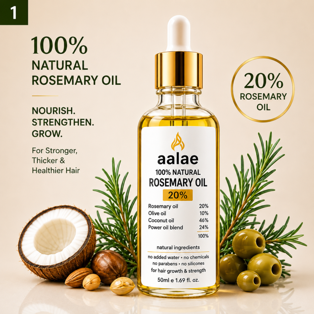 Aalae 20% Rosemary Hair Oil — image 1
